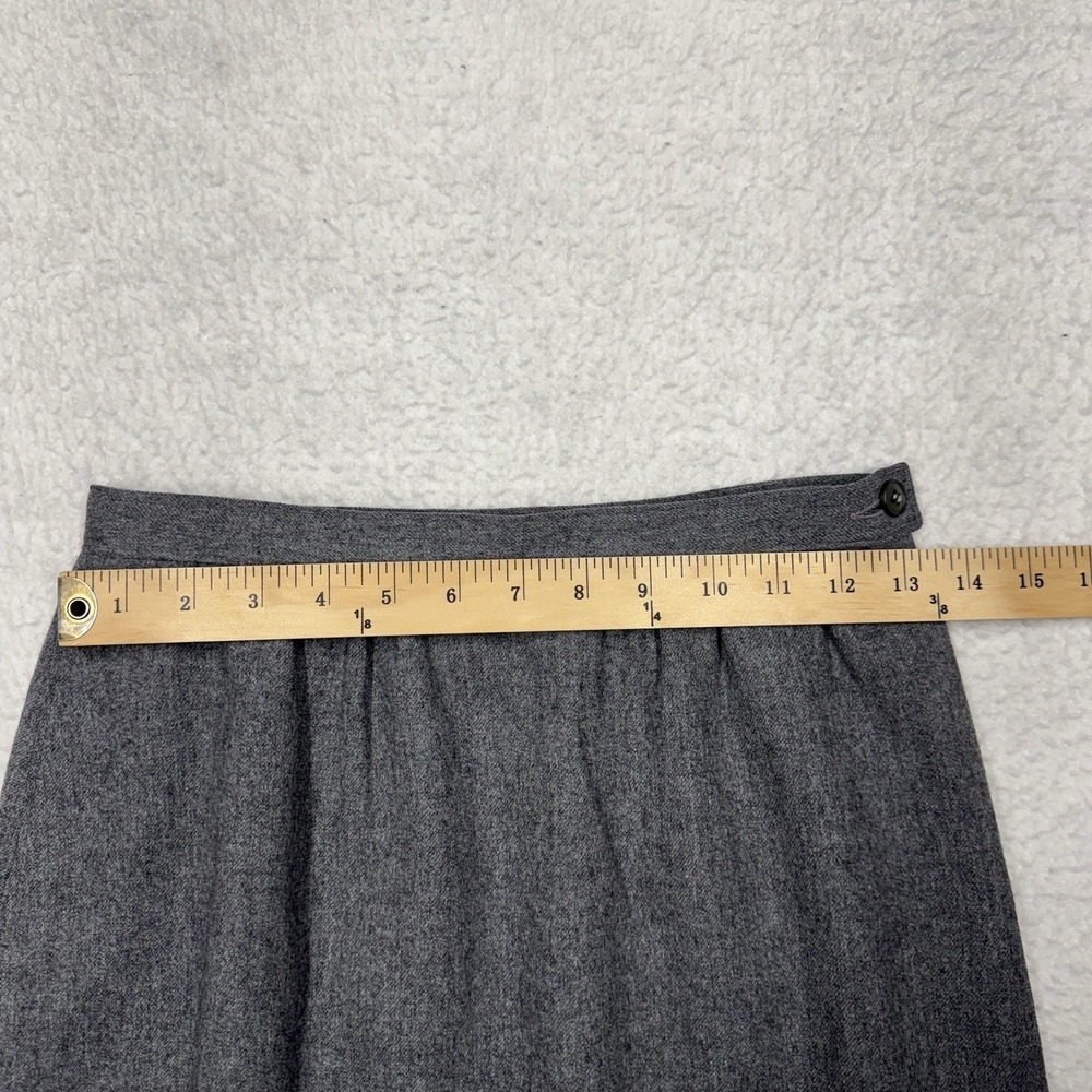 (FLAWS) Vintage Pendleton 100% Virgin Wool 2-Piece Skirt Blazer Suit Set Size XS - Picture 12 of 16